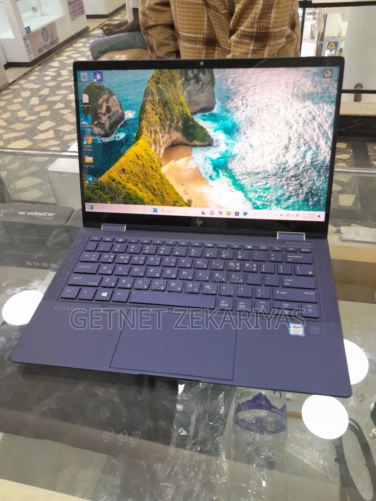 New Laptop HP Elite Dragonfly X360 8th Gen 16GB Intel Core I7 SSD 1T