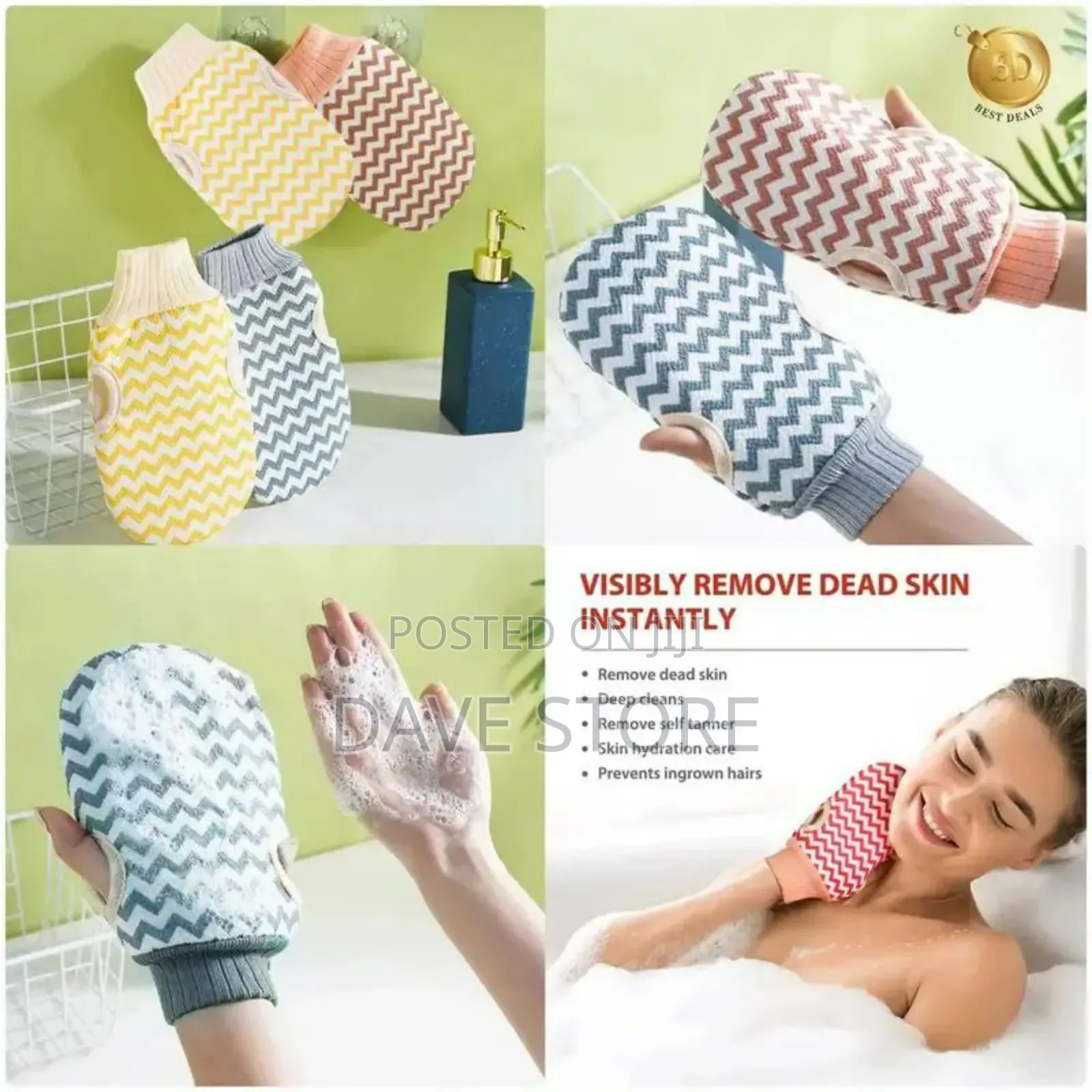 Exfoliating Bath Scrub Glove