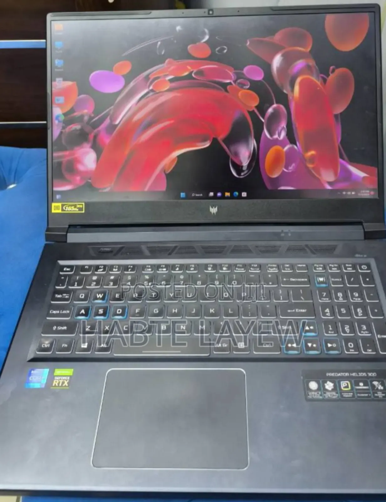 New Laptop Acer Predator Helios 300 16GB Intel Core I7 SSD 512GB