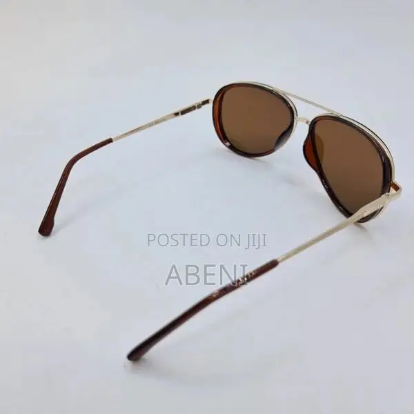 Polaré Noir Aviator Polarized Sunglasses