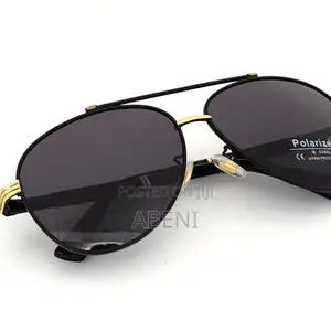 Polaré Noir Aviator Polarized Sunglasses
