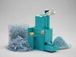 Photo - ፕላስቲክ እና ሀይላንድ መቆራረጫ ማሽን/Plastic and Water Bottles Crusher Machine
