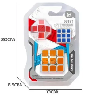 Photo - 3 in 1 Stress Reliver Plastic Cube