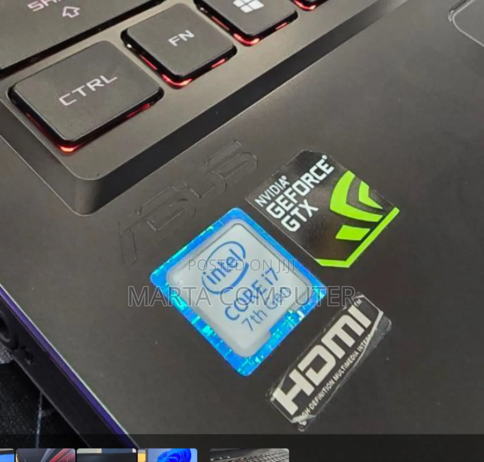 New Laptop Asus ROG Strix G15 16GB Intel Core I7 HDD 1T