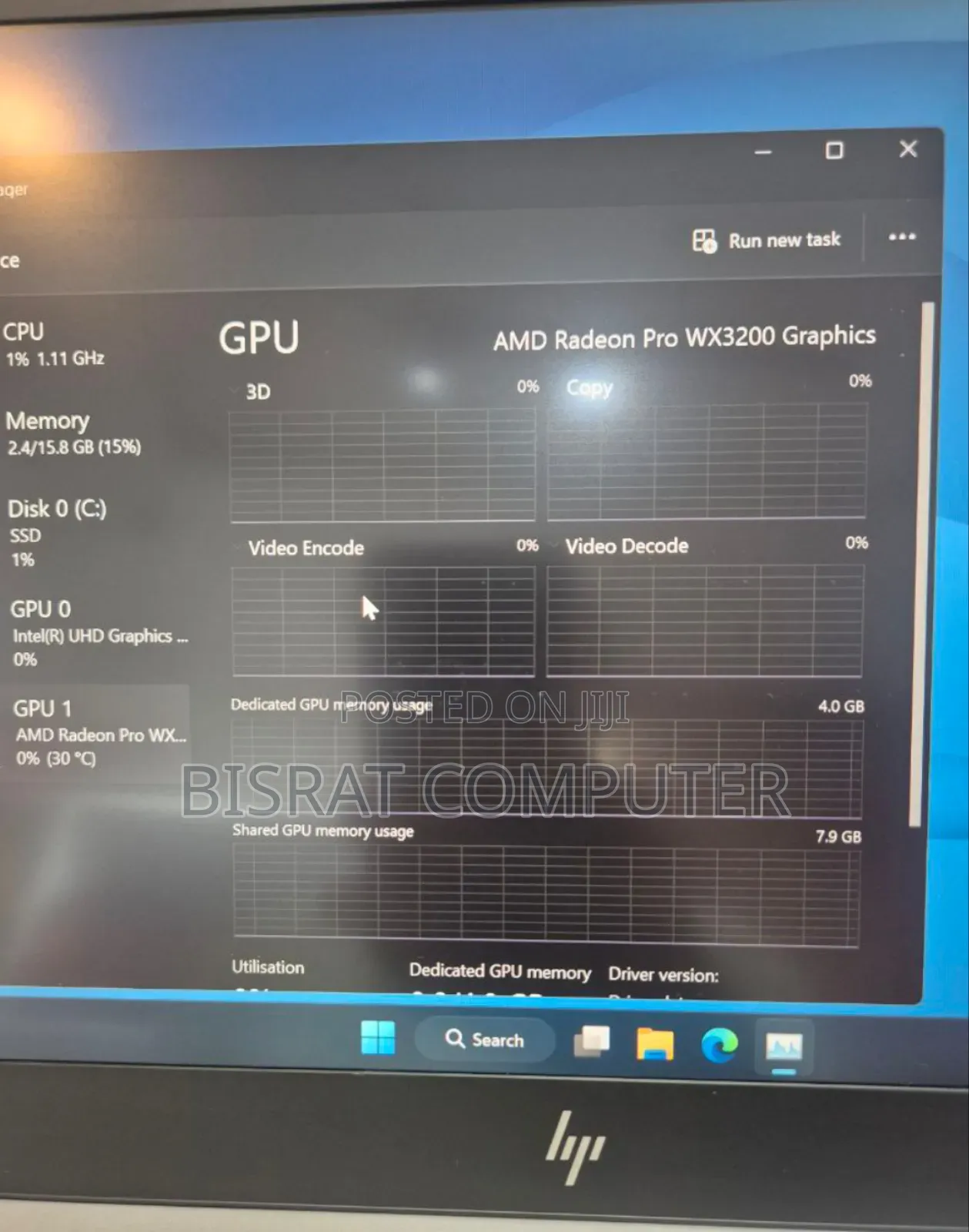 New Laptop HP ZBook 14 16GB Intel Core I7 SSD 512GB