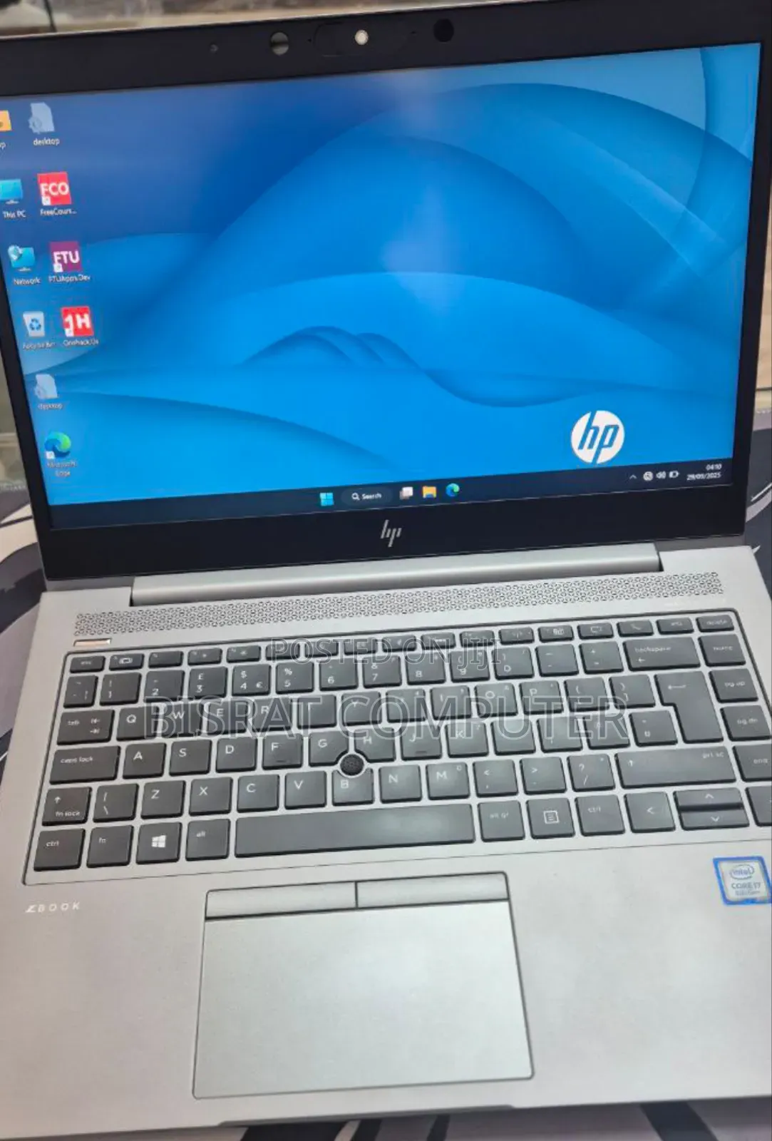 New Laptop HP ZBook 14 16GB Intel Core I7 SSD 512GB