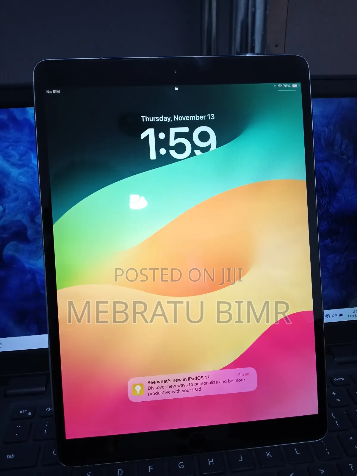 New Apple iPad Pro 10.5 (2017) 256 GB Silver