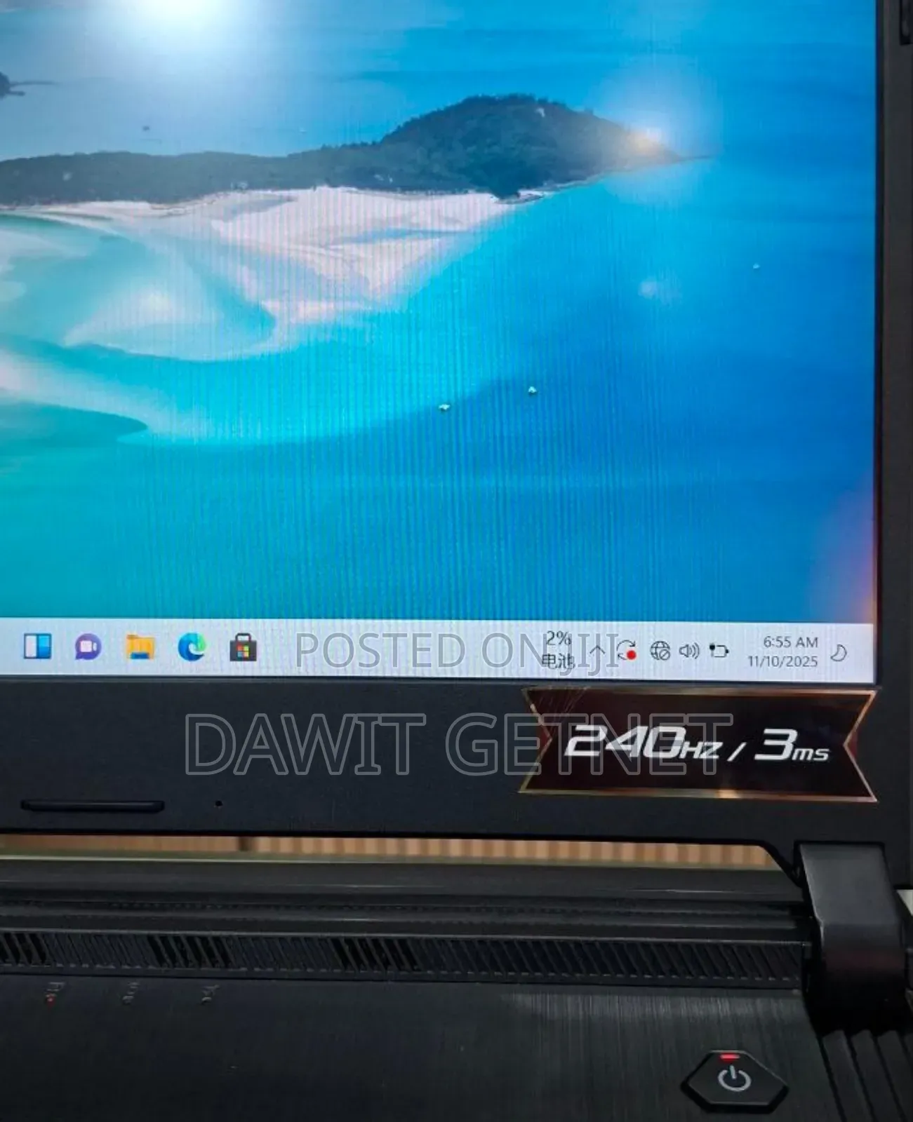 New Laptop Asus ROG Strix G15 16GB Intel Core I7 SSD 512GB