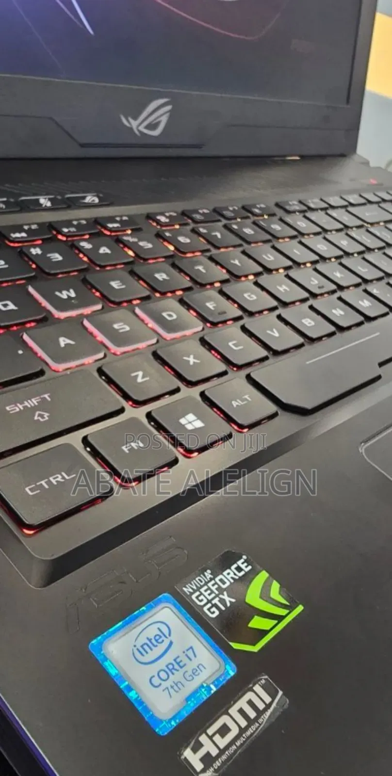 New Laptop Asus ROG Strix G15 16GB Intel Core I7 HDD+SSD 1T