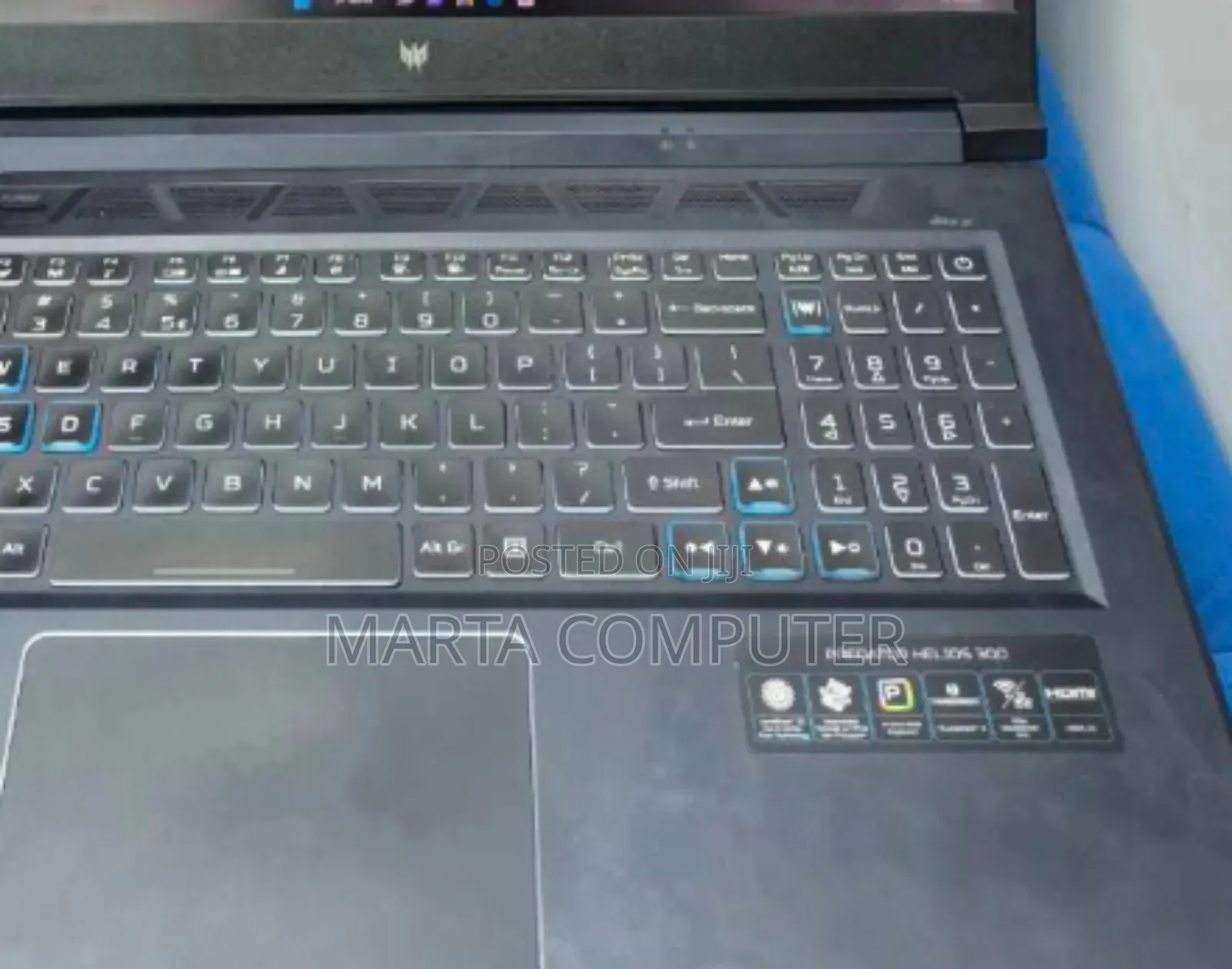 New Laptop Acer Predator Helios 300 16GB Intel Core I7 SSD 512GB