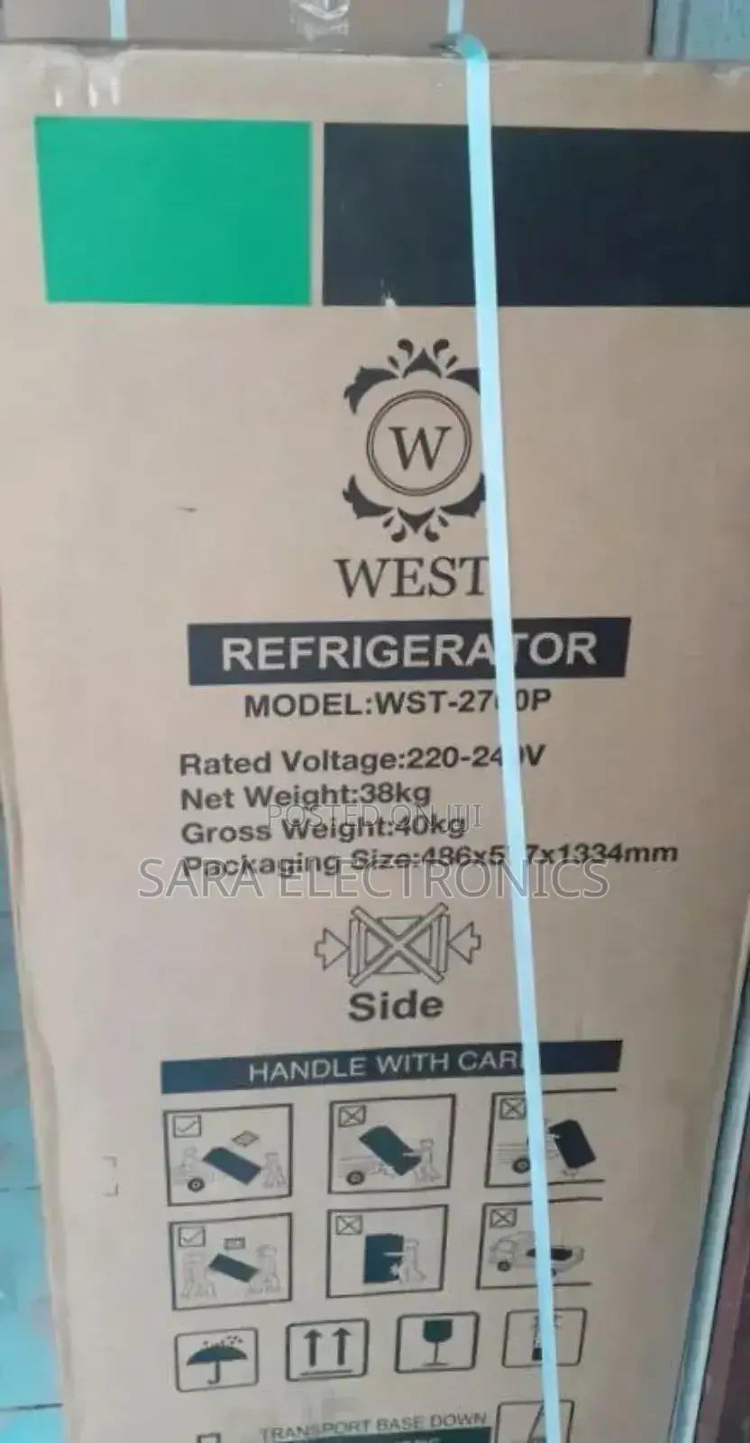 ♧♧West 270 Liters ♤♤Free Delivery 10year Warranty
