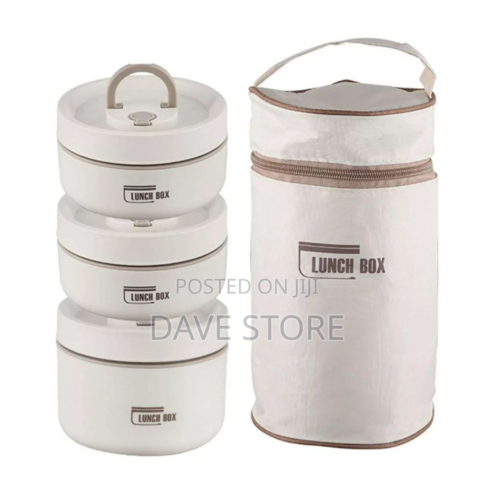 Isolated Lunch Box With Bag