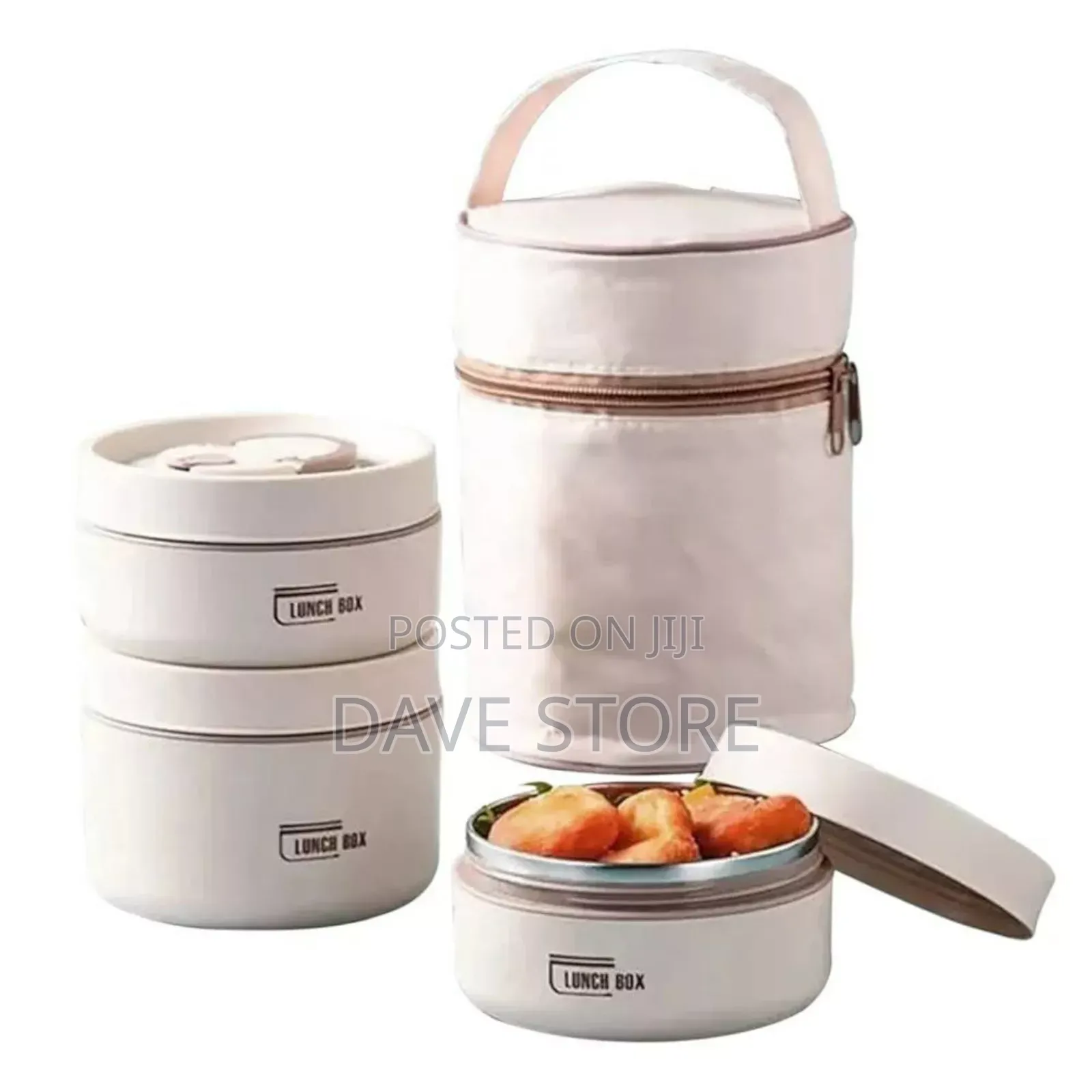 Isolated Lunch Box With Bag