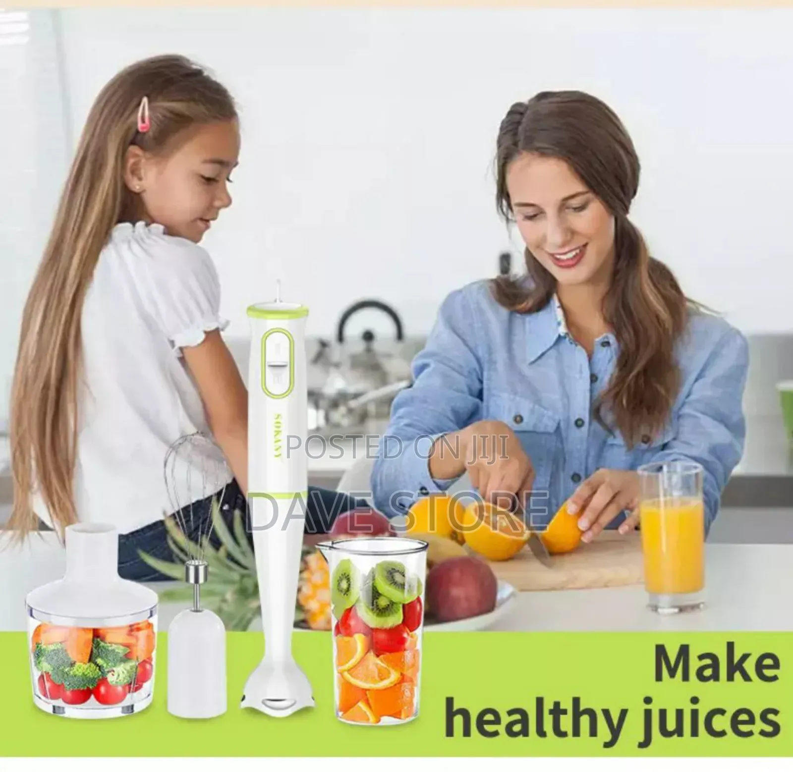 Sokany 4 in 1 Hand Blender