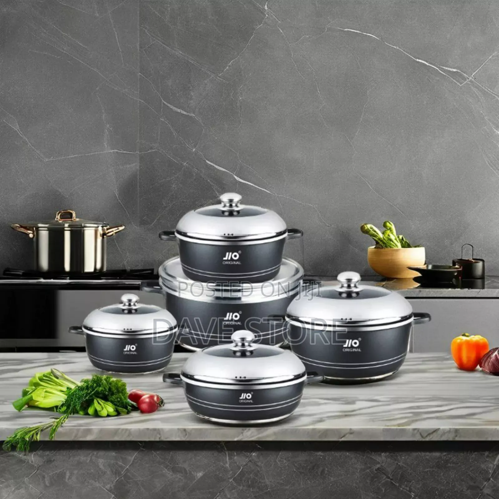Jio Granite Cookware Set