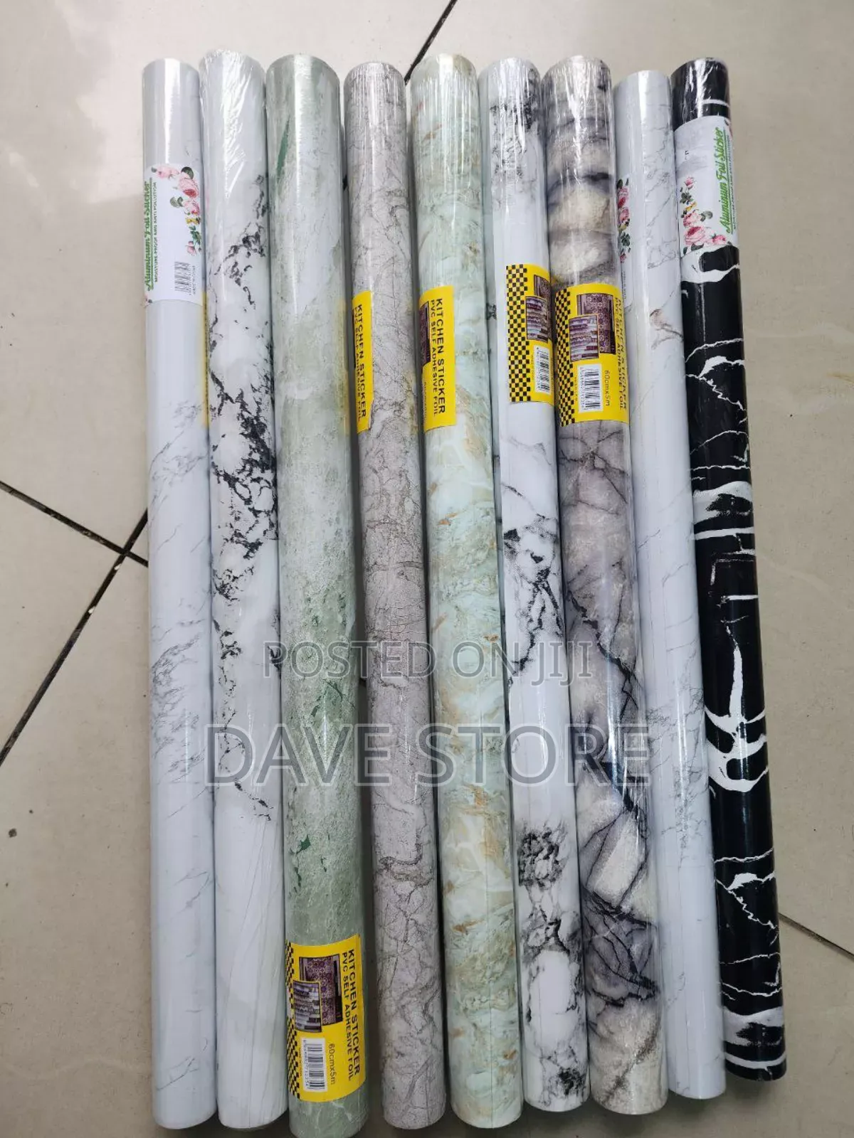 Marble Pattern Self Adhesive Wall Sticker