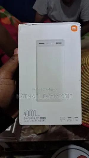 Photo - Xiaomi Power Bank 3 Fast Charge Edition. 40,000mah
