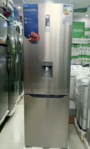 Midea Refgerator 420 Liters Boottom Freezer Fansystem Free Delivery