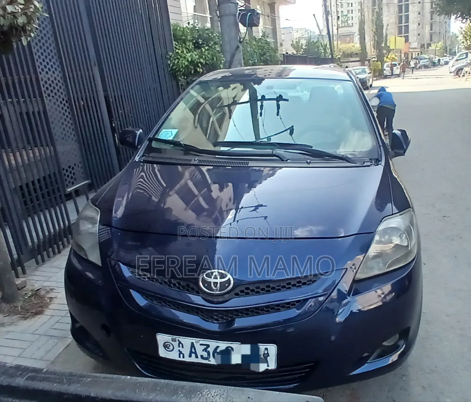 Toyota Yaris 2008 Black