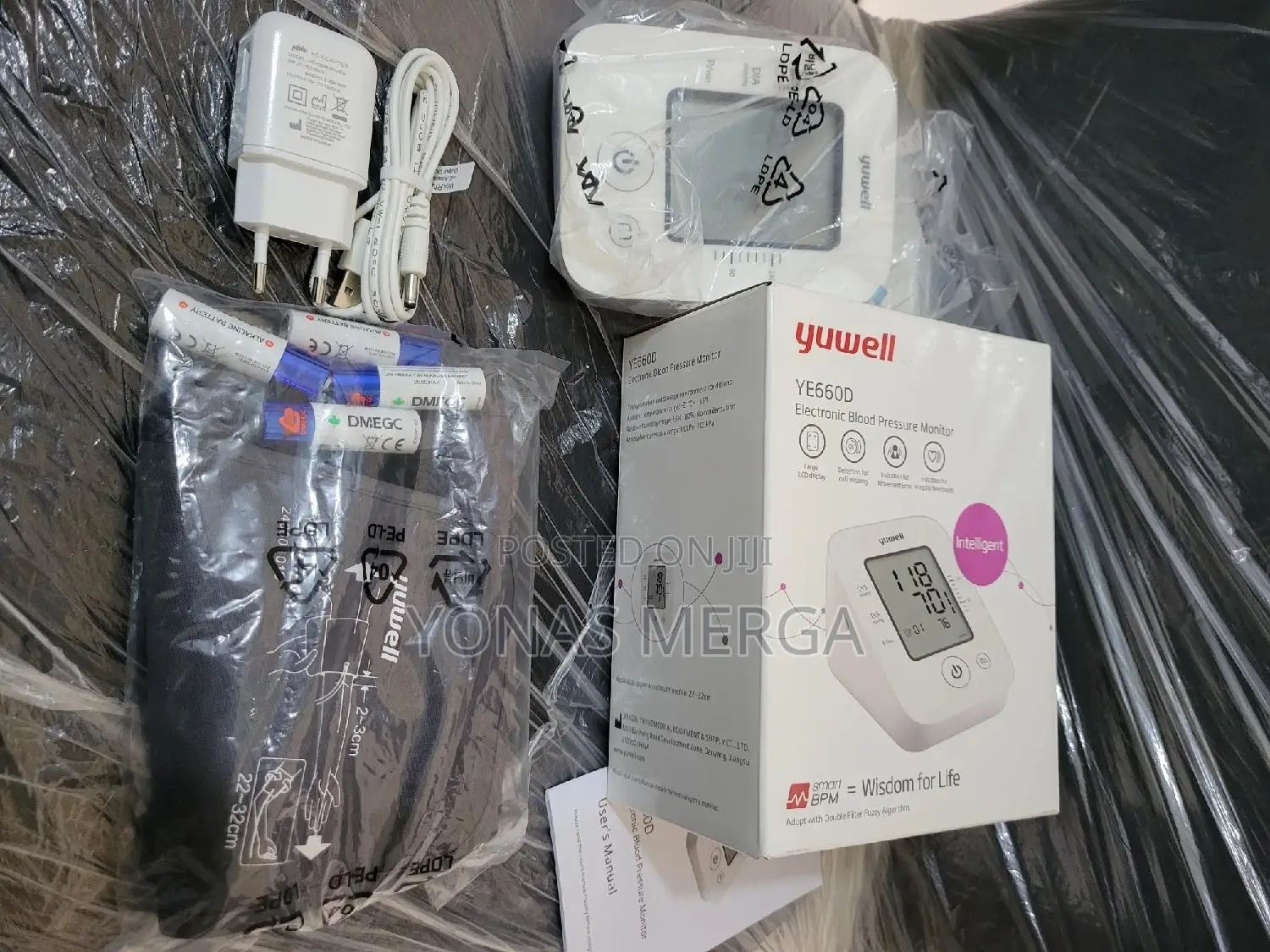 Electric Blood Pressure Monitor船度 Bp Value After Measurement耳凹bp Kit's