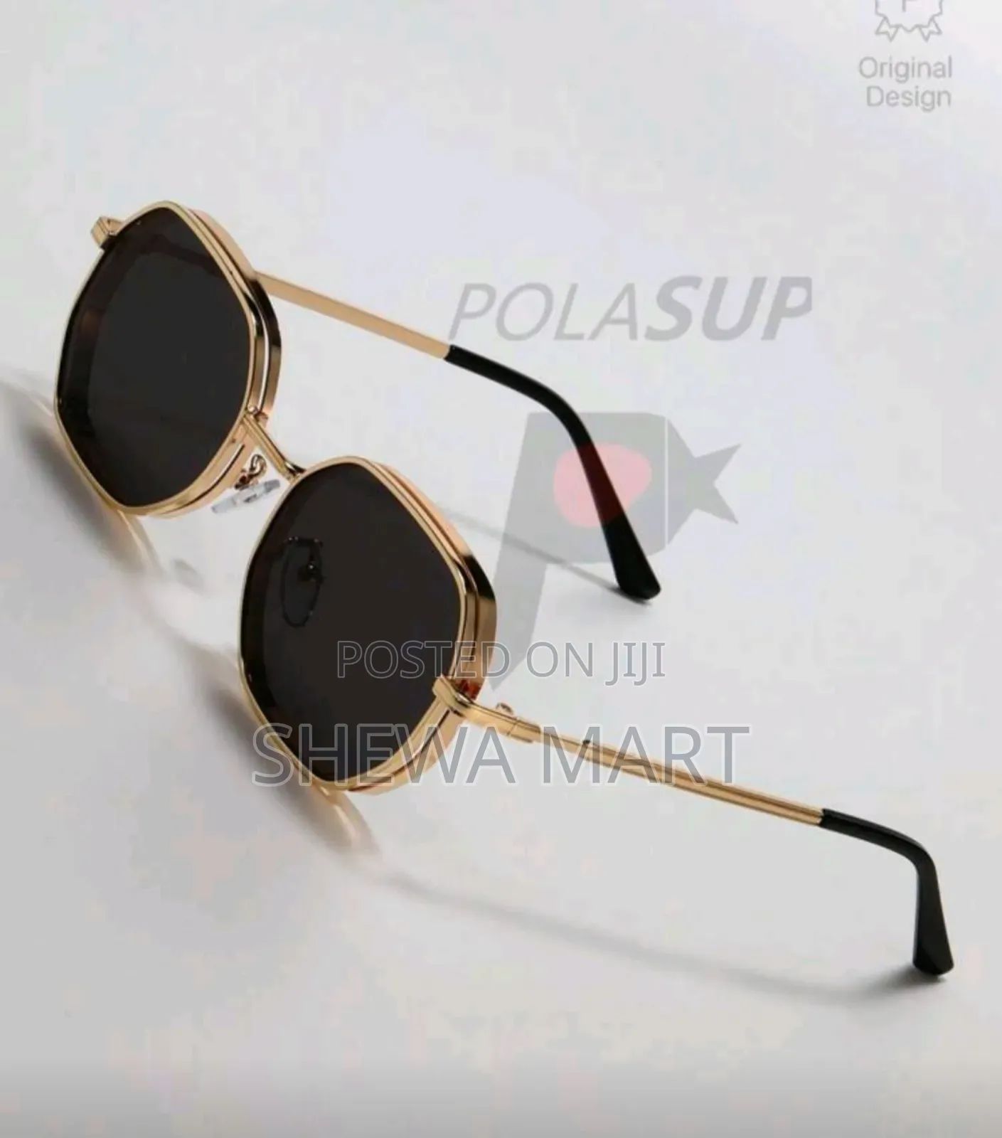 Metal Geometric Fashion Glasses for Men, Fashion Street Style Eyewear