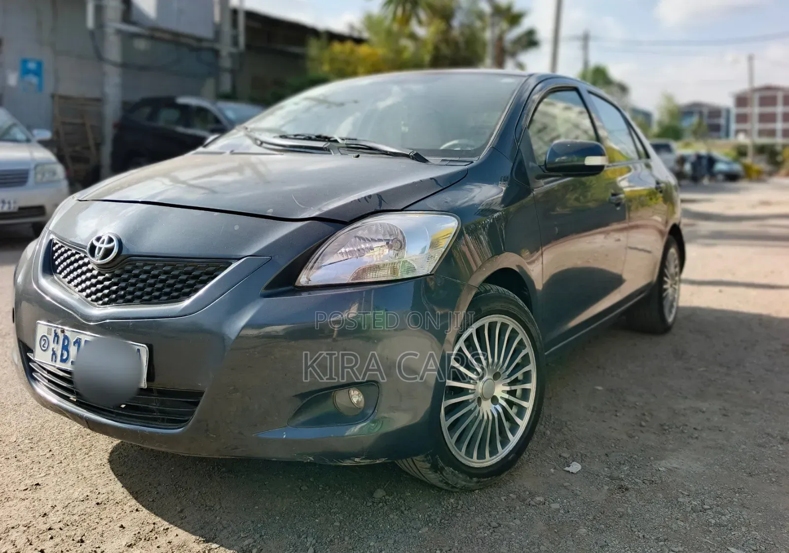 Toyota Belta 2010 Gray