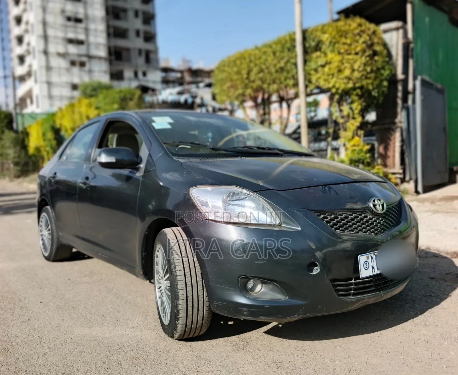 Toyota Belta 2010 Gray