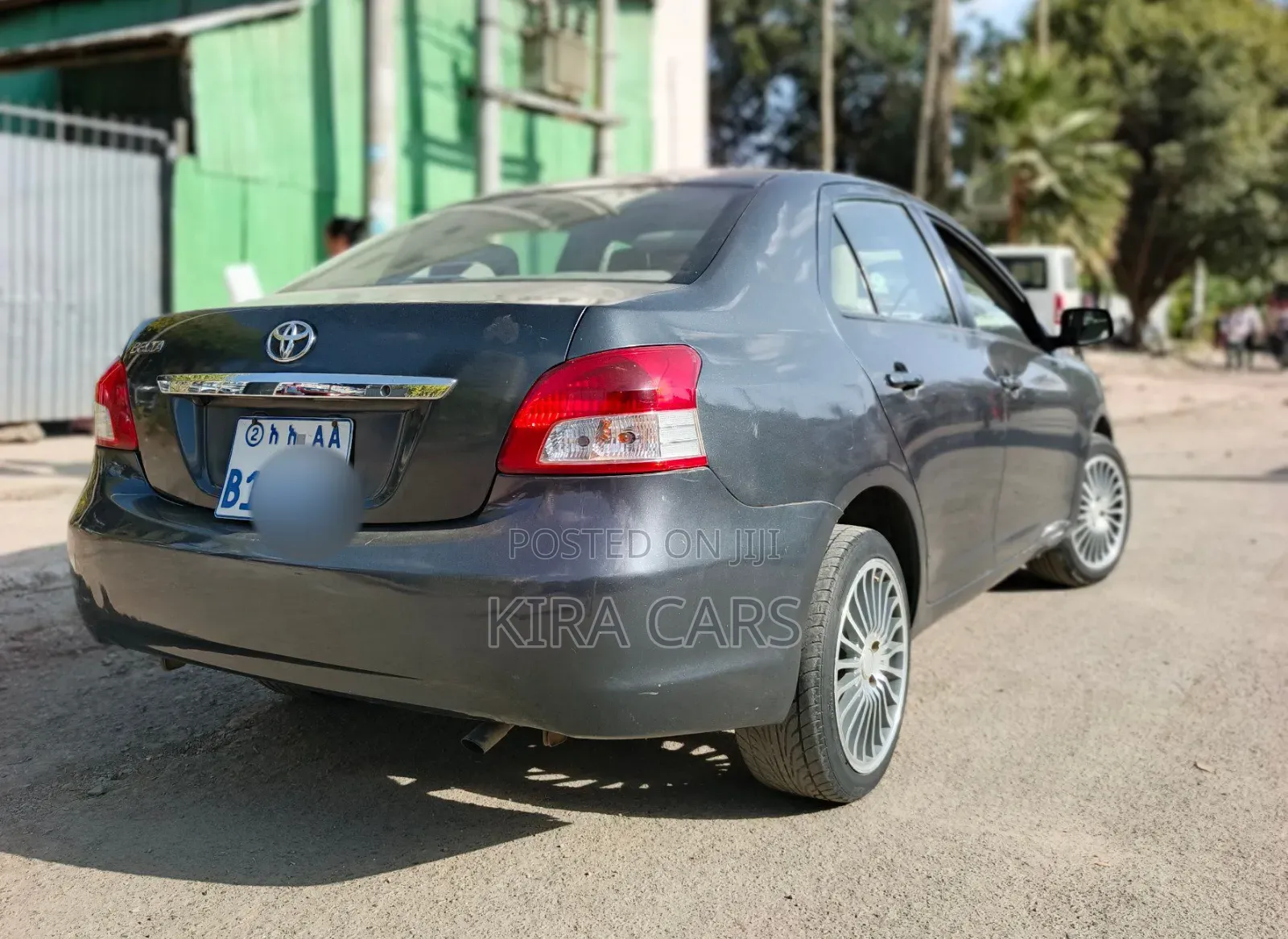 Toyota Belta 2010 Gray
