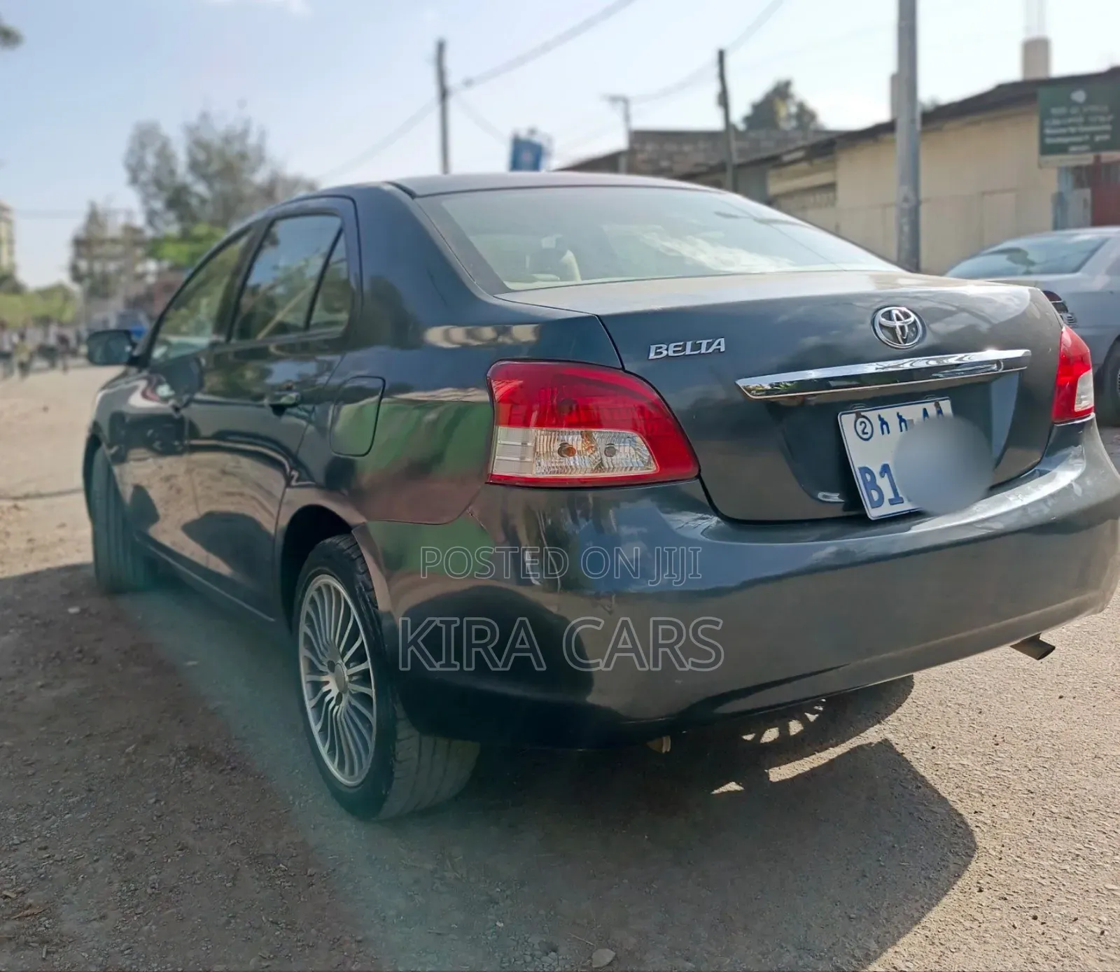 Toyota Belta 2010 Gray
