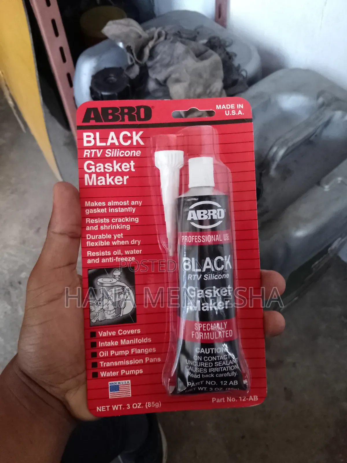 Black RTV Silicon Gasket Maker