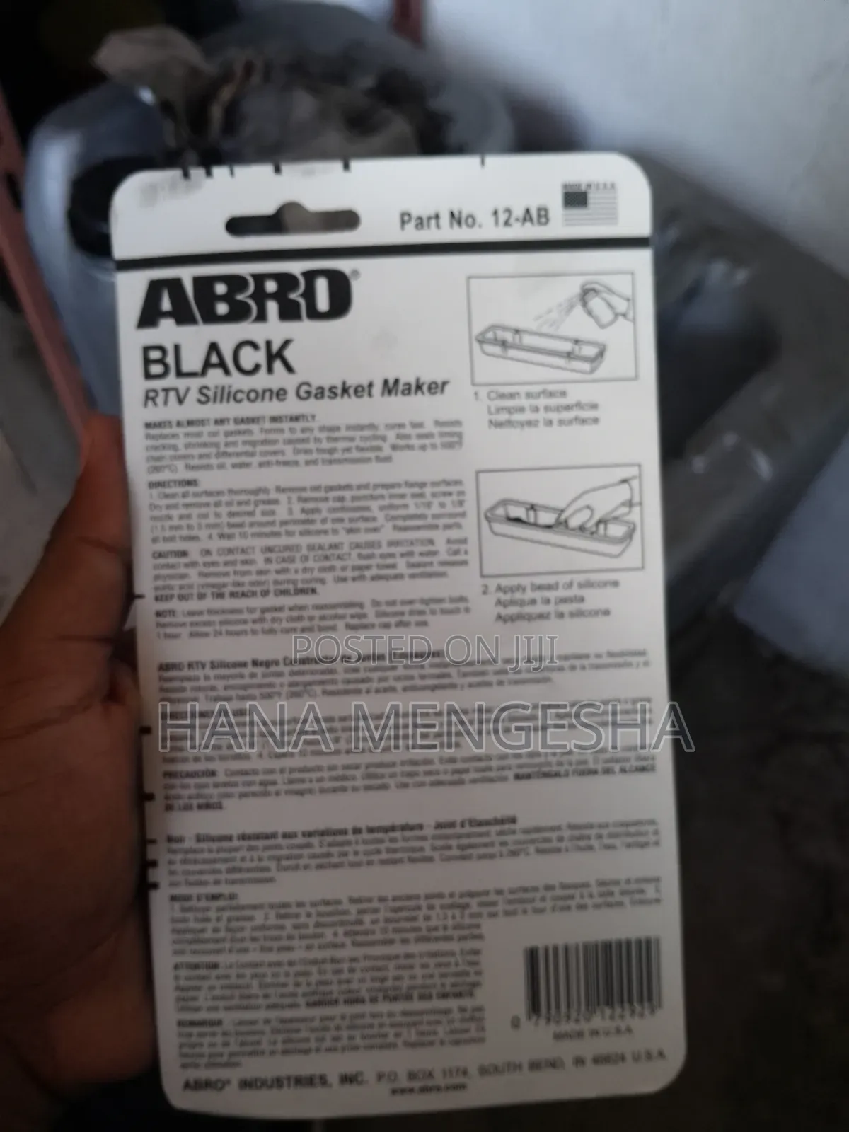 Black RTV Silicon Gasket Maker