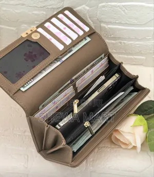 New Women Soft Pu Long Style Wallet Fashion Casual Large Capacity