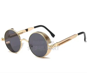 Elegant Steampunk Women's Sunglasses Vintage Metal Frame Sunglasses
