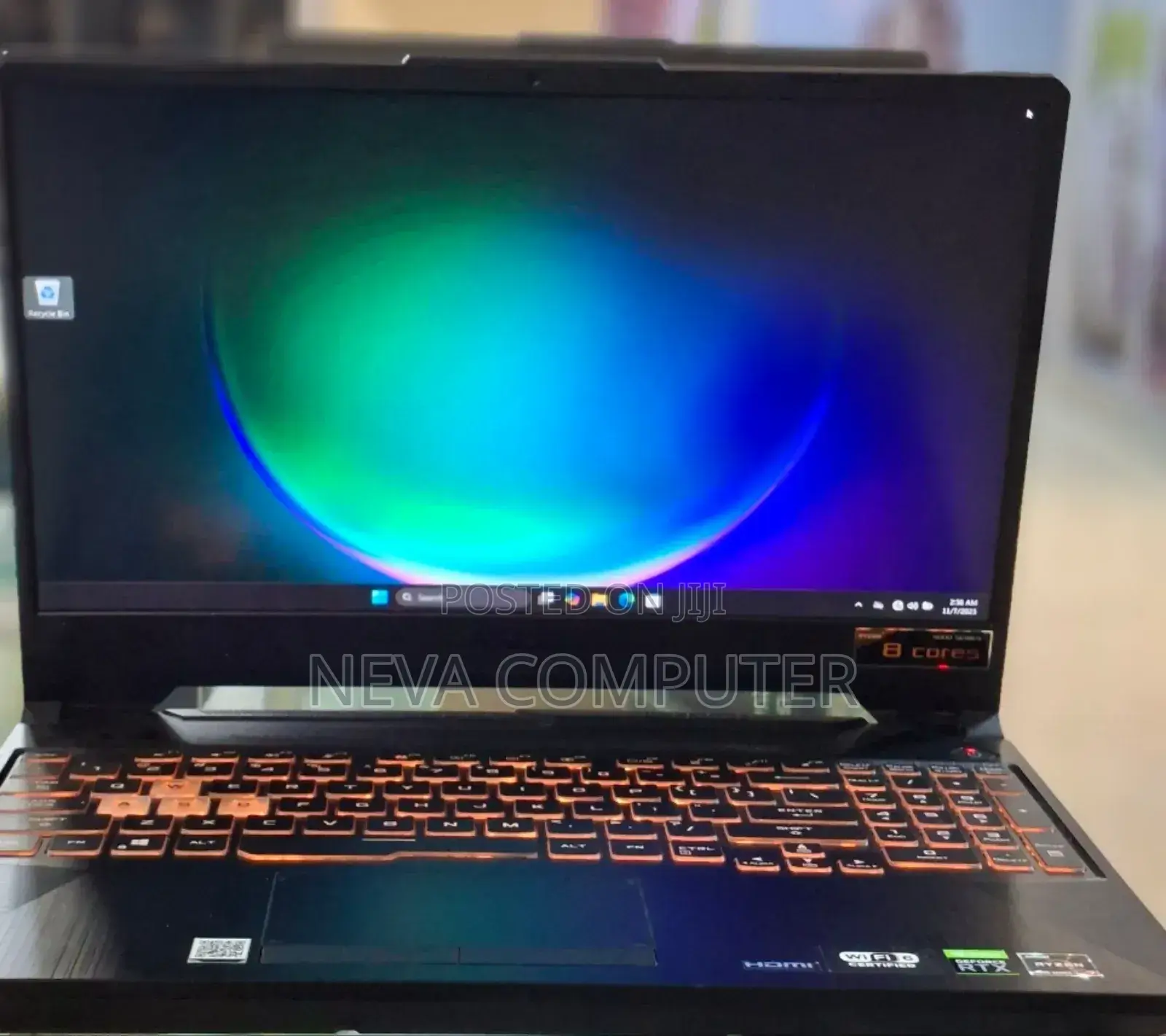 New Laptop Asus TUF Gaming A15 16GB Intel Core I7 SSD 512GB