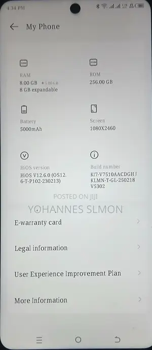 Tecno Spark 10 Pro 256 GB Blue