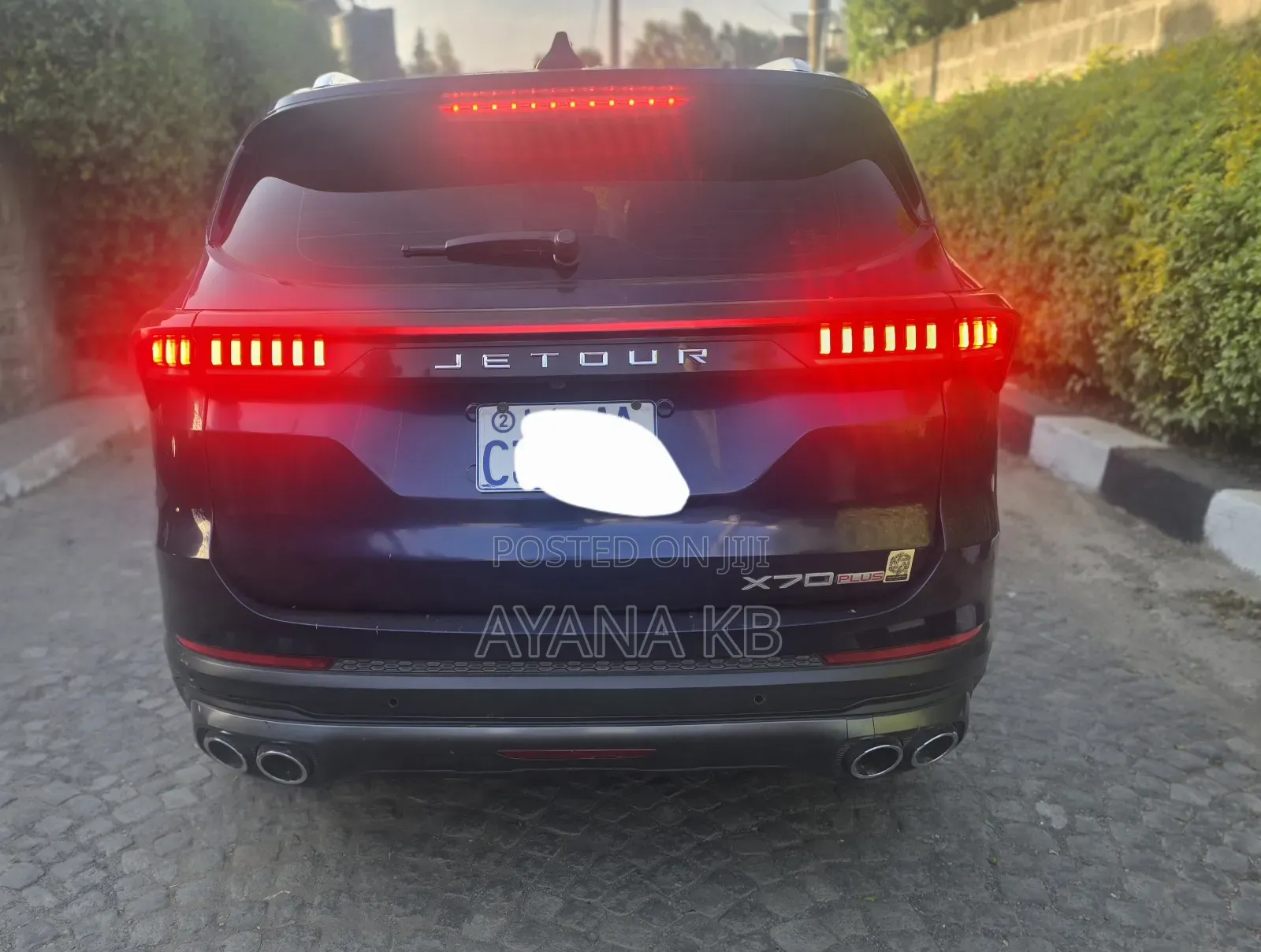 Jetour X70 Plus 2022 Blue