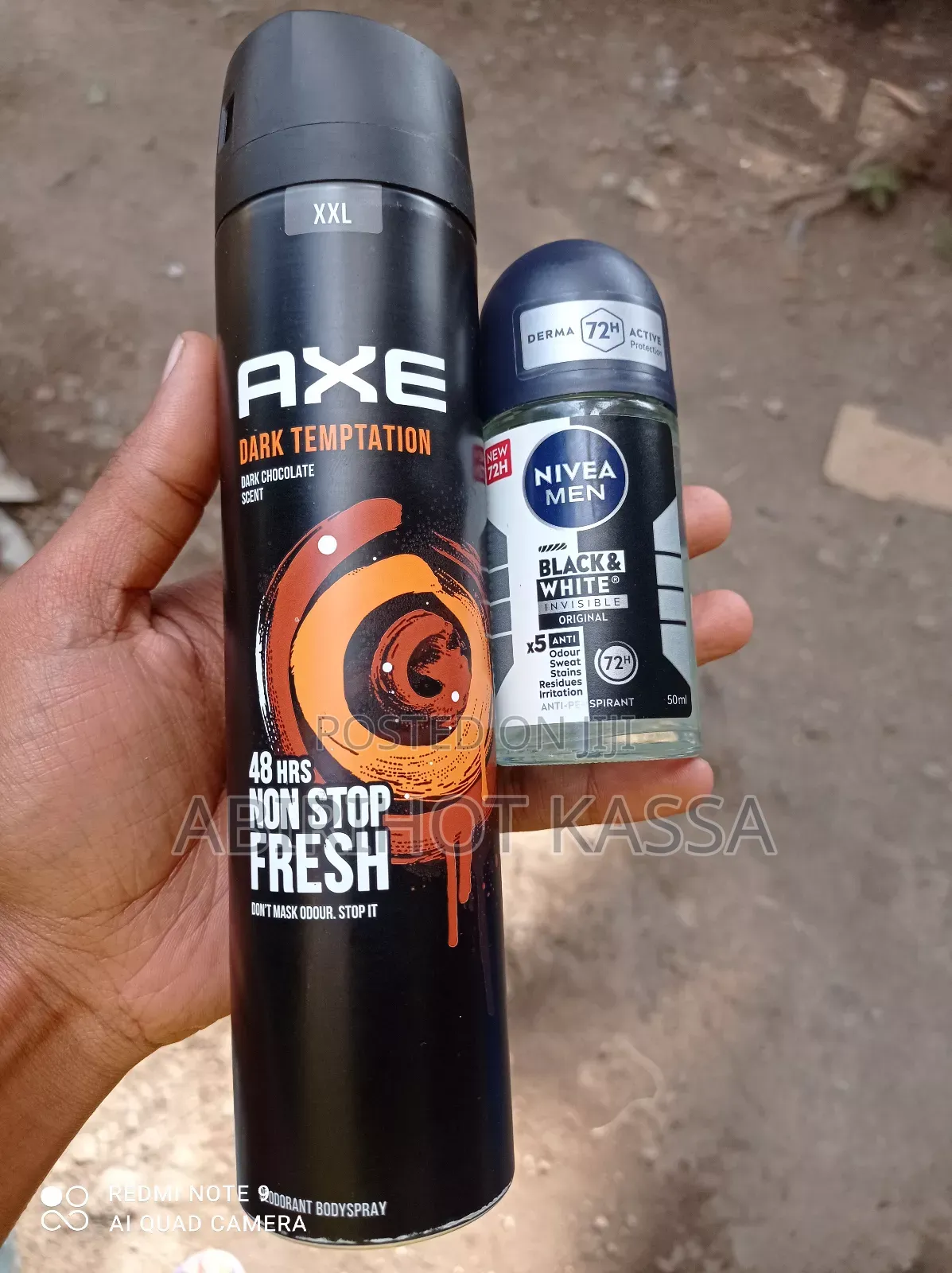 3x Package: Deodorant and Hair Clipper