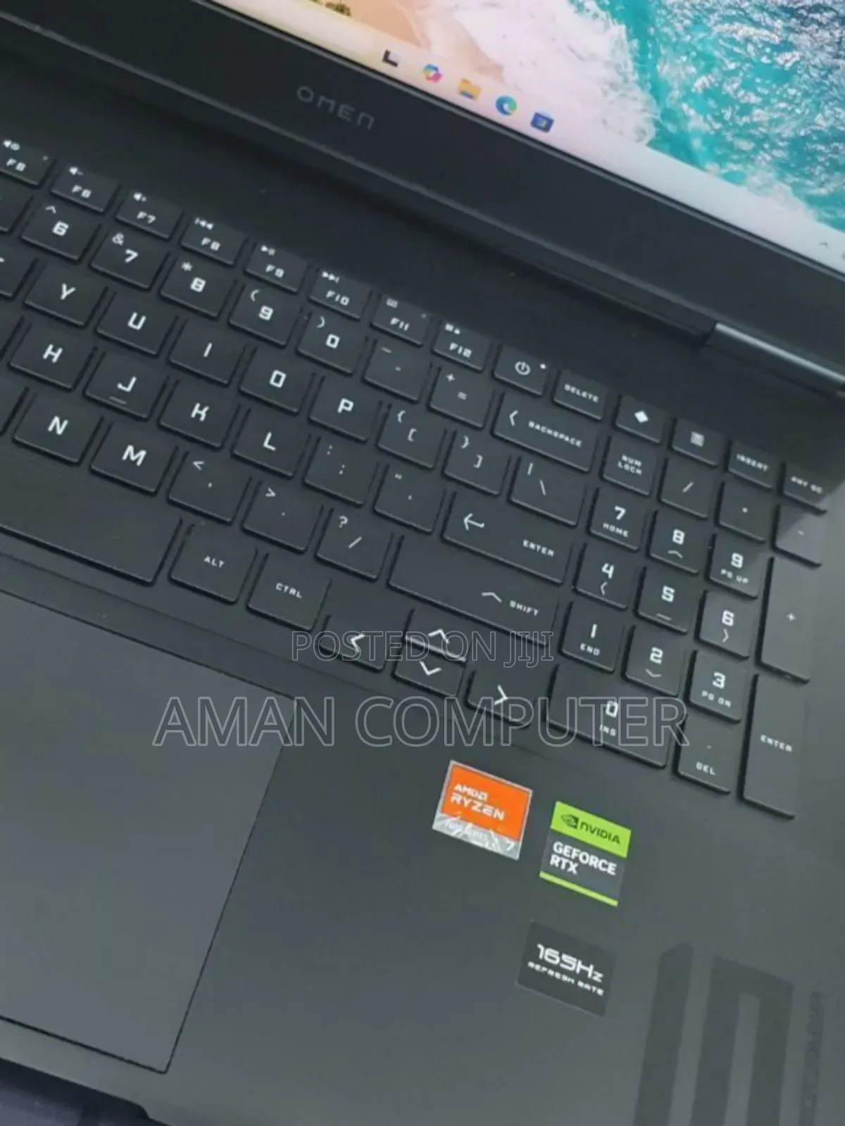 New Laptop HP Omen 16 16GB AMD Ryzen 7 SSD 1T