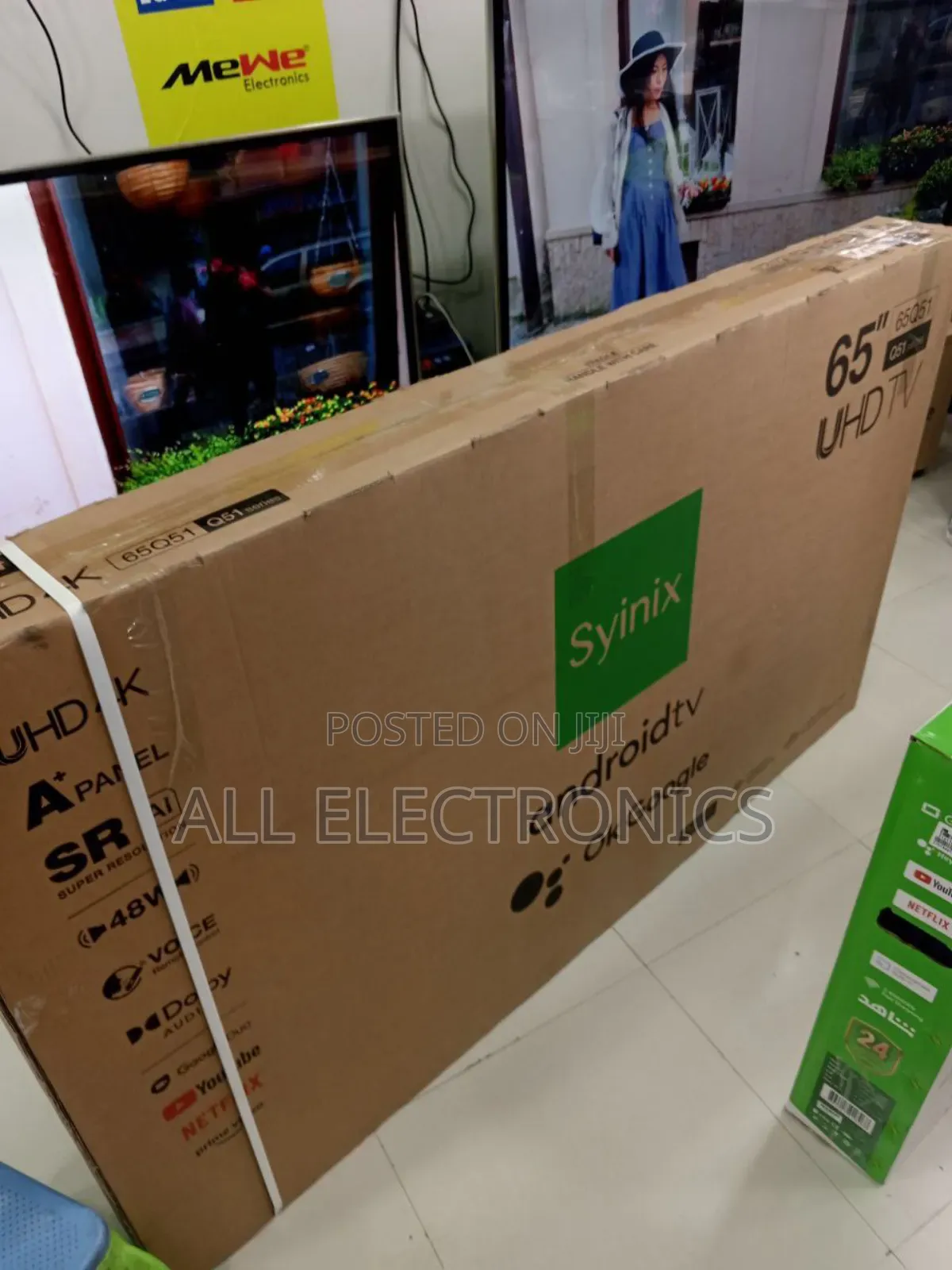 Syinix 65'uhd Tv 65+