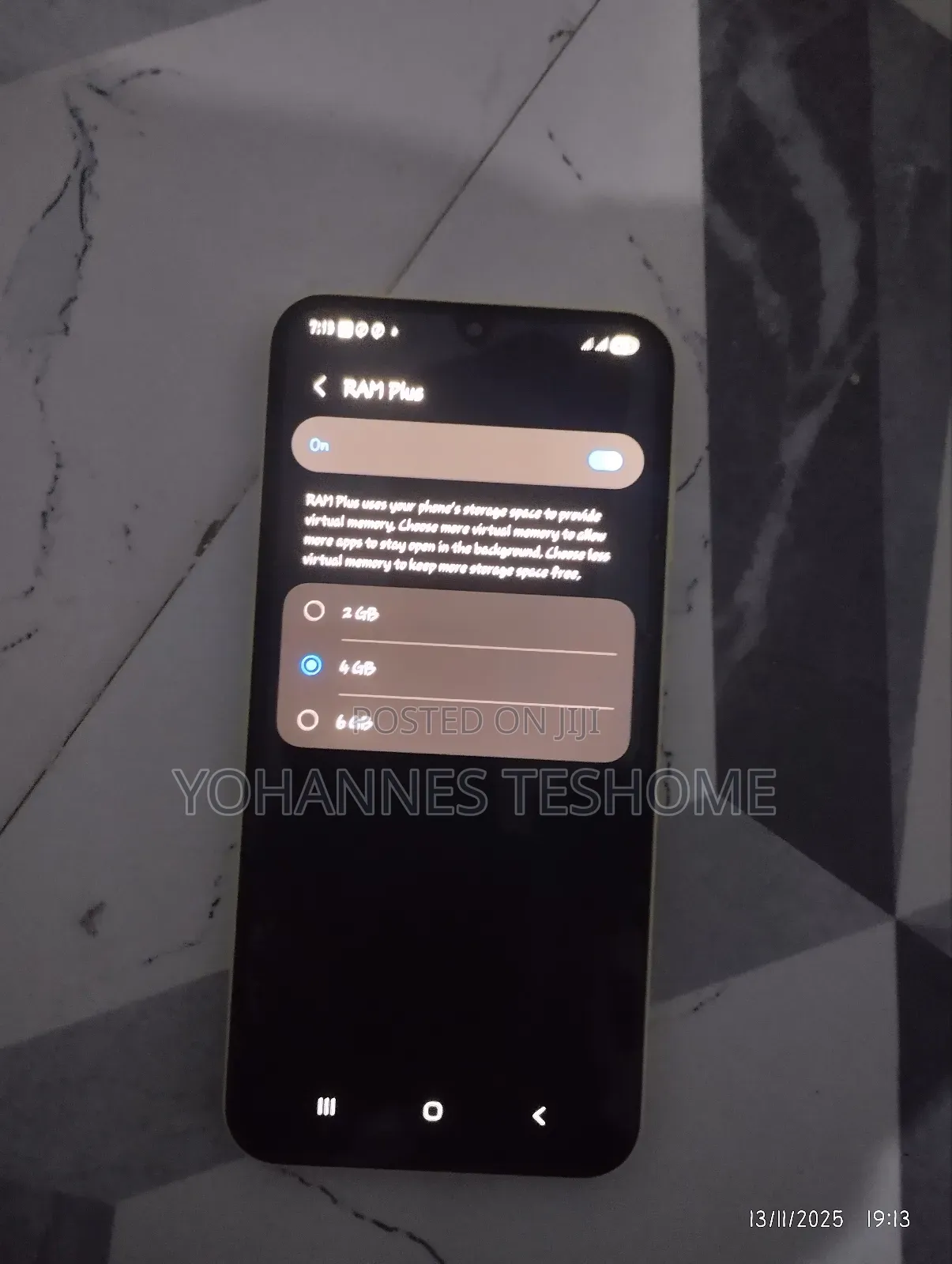 Samsung Galaxy A15 5G 128 GB Yellow