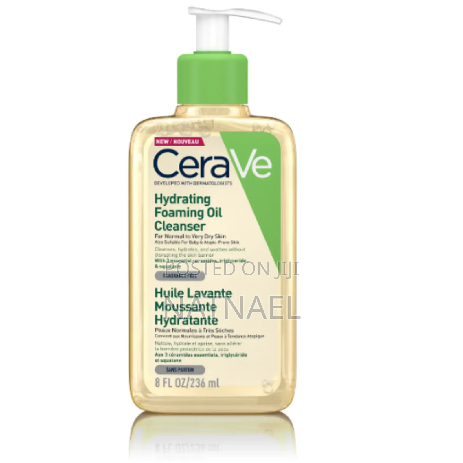 Cerave Hydrating Foaming Oil Cleanser