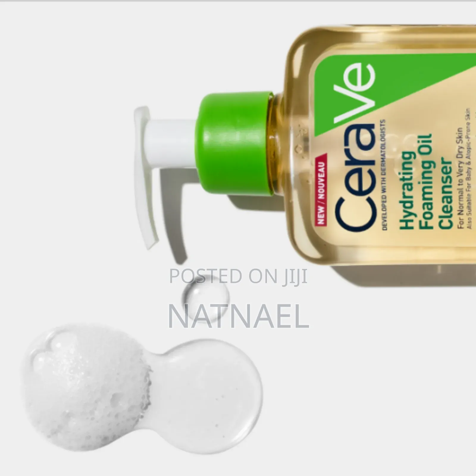 Cerave Hydrating Foaming Oil Cleanser