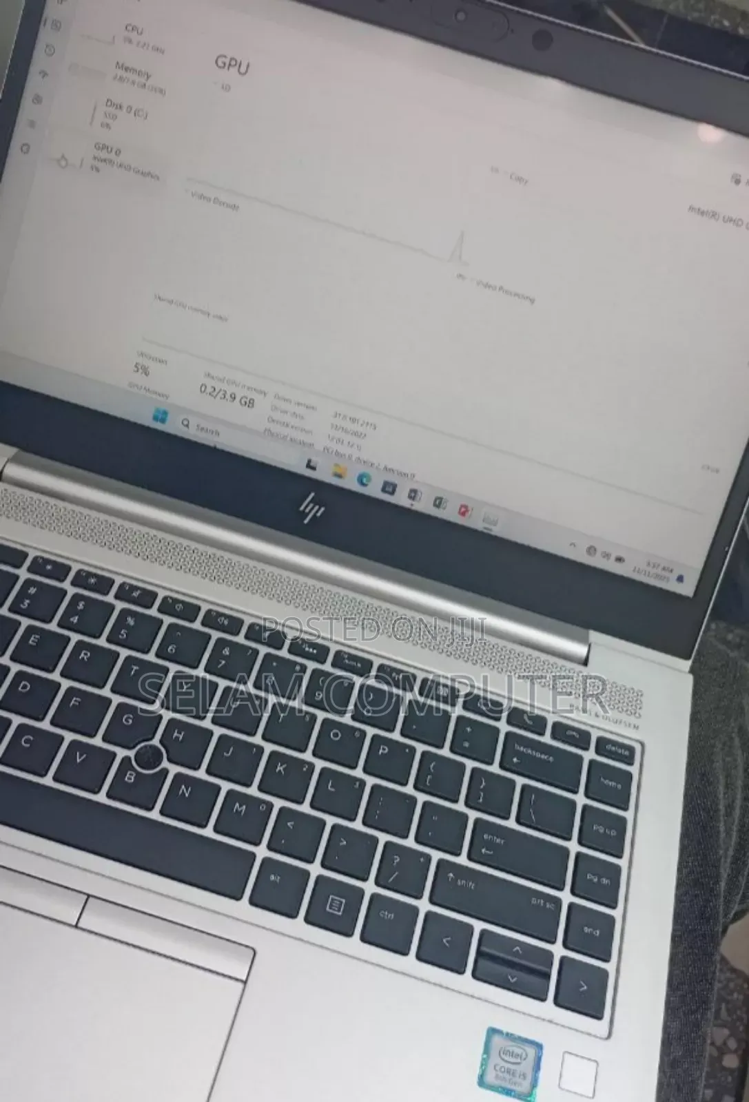 New Laptop HP EliteBook 840 G5 8GB Intel Core I5 SSD 512GB