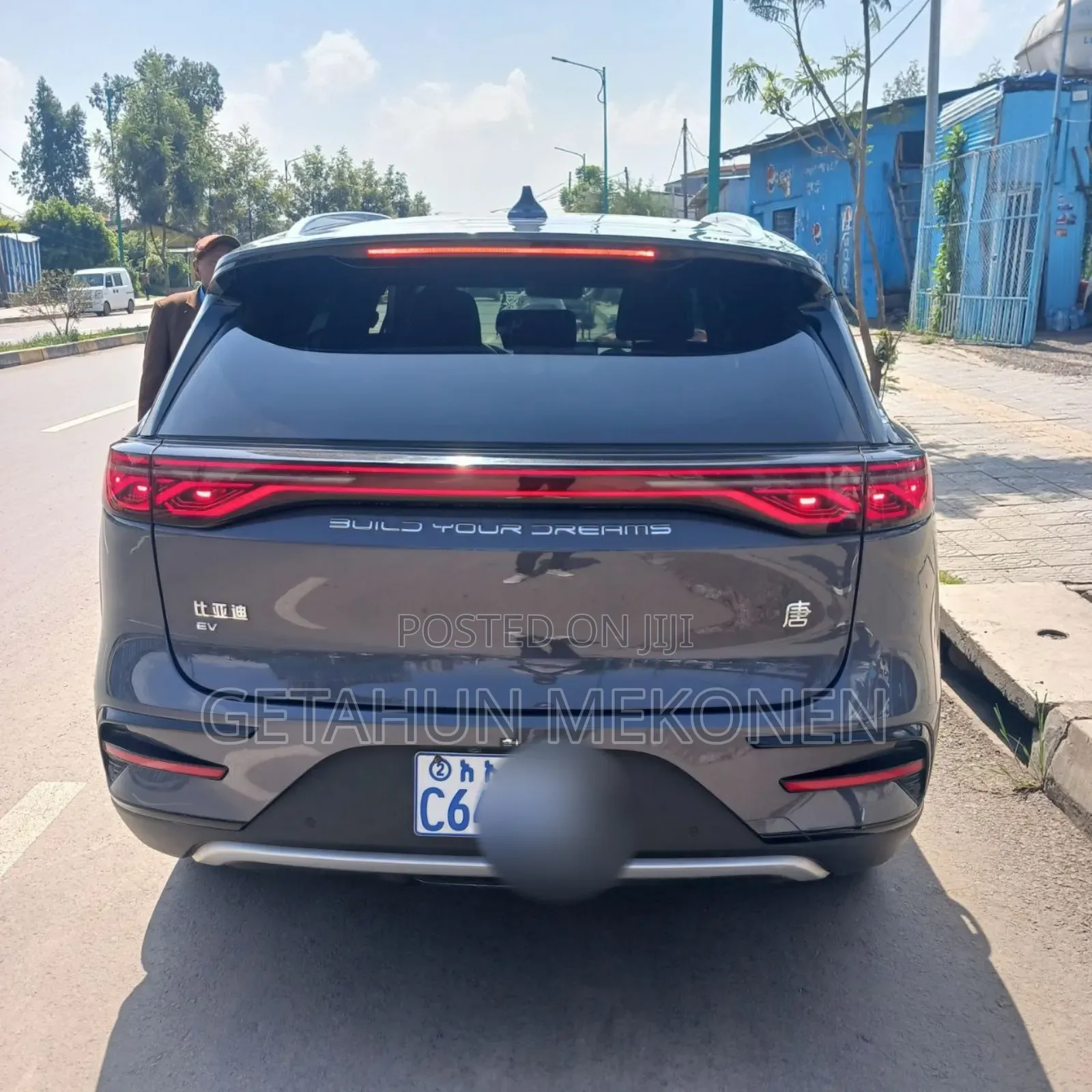 BYD Tang EV 2025 Blue