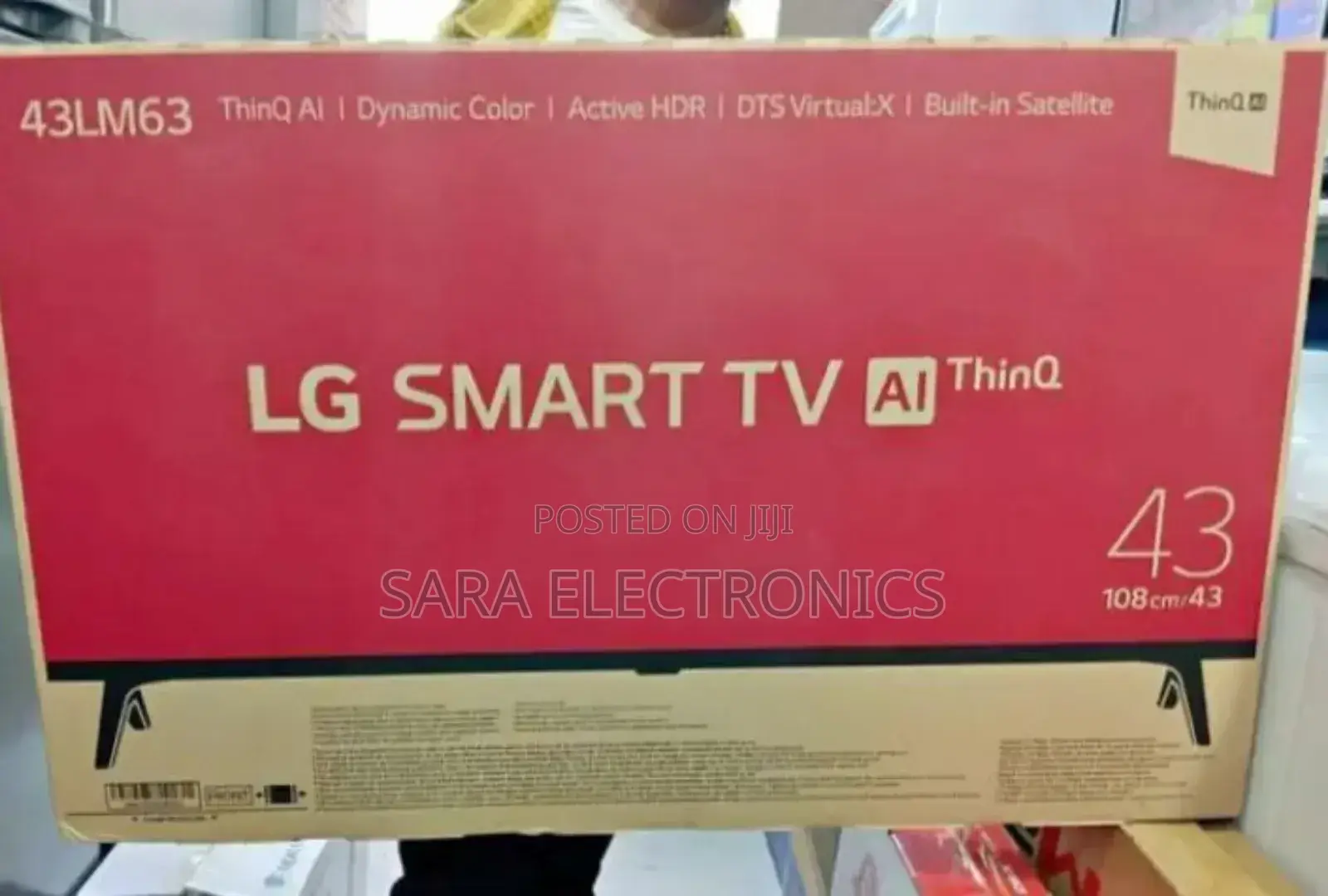 Lg 43" Led Tv *New Model *Free Delivery *10year Warranty