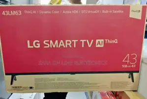 Lg 43" Led Tv *New Model *Free Delivery *10year Warranty