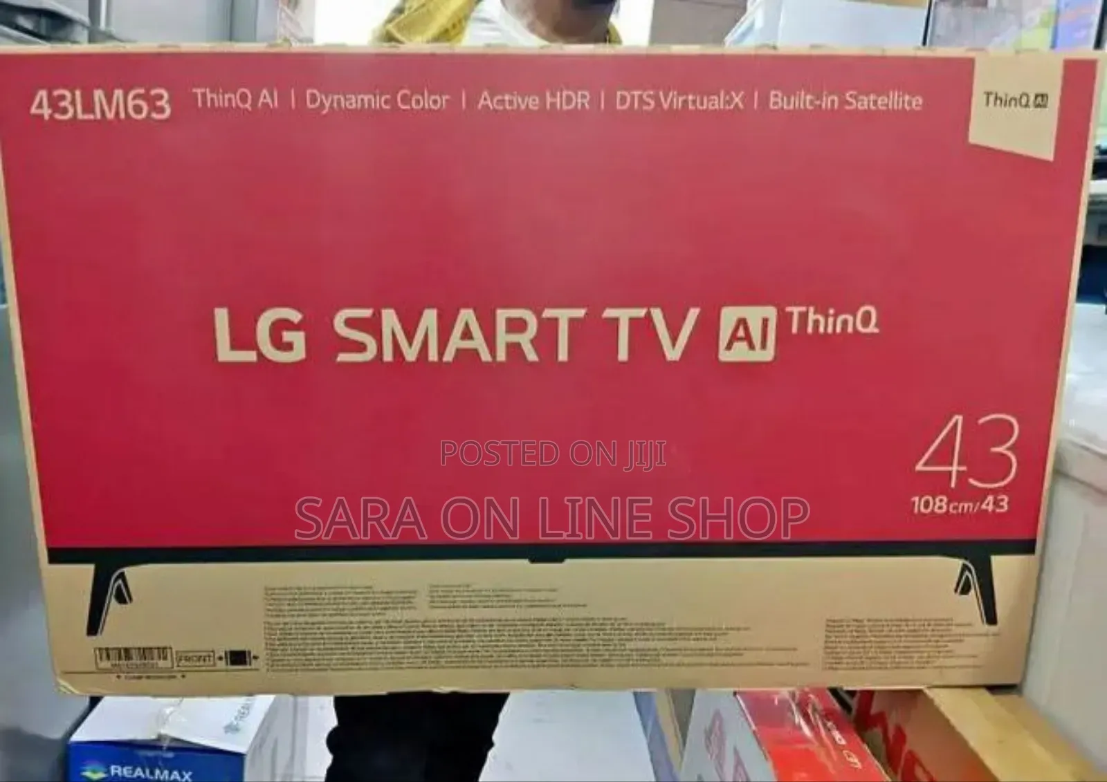 Lg 43" Led Tv *New Model *Free Delivery *10year Warranty
