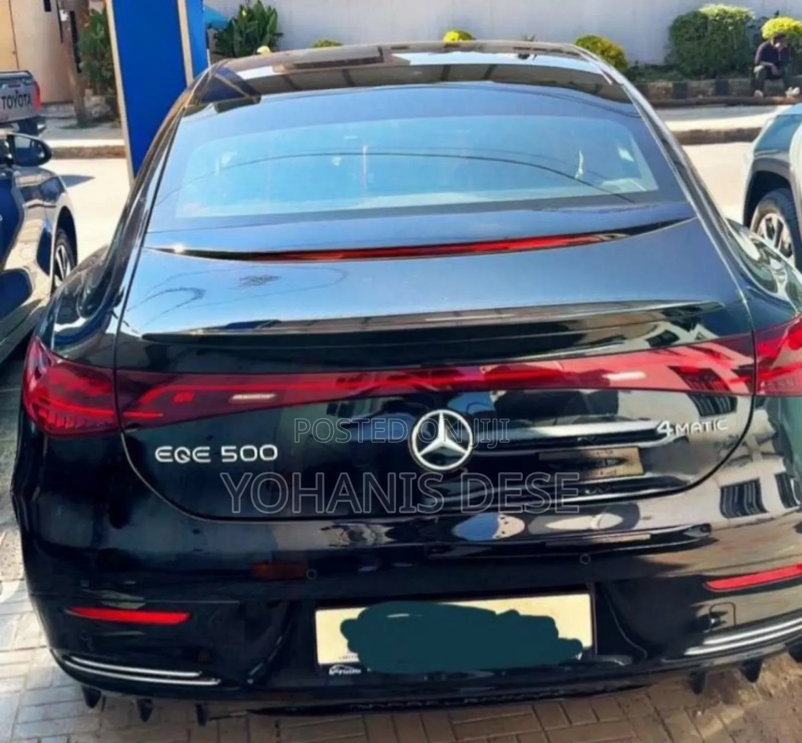 New Mercedes-Benz EQE 2025 Black