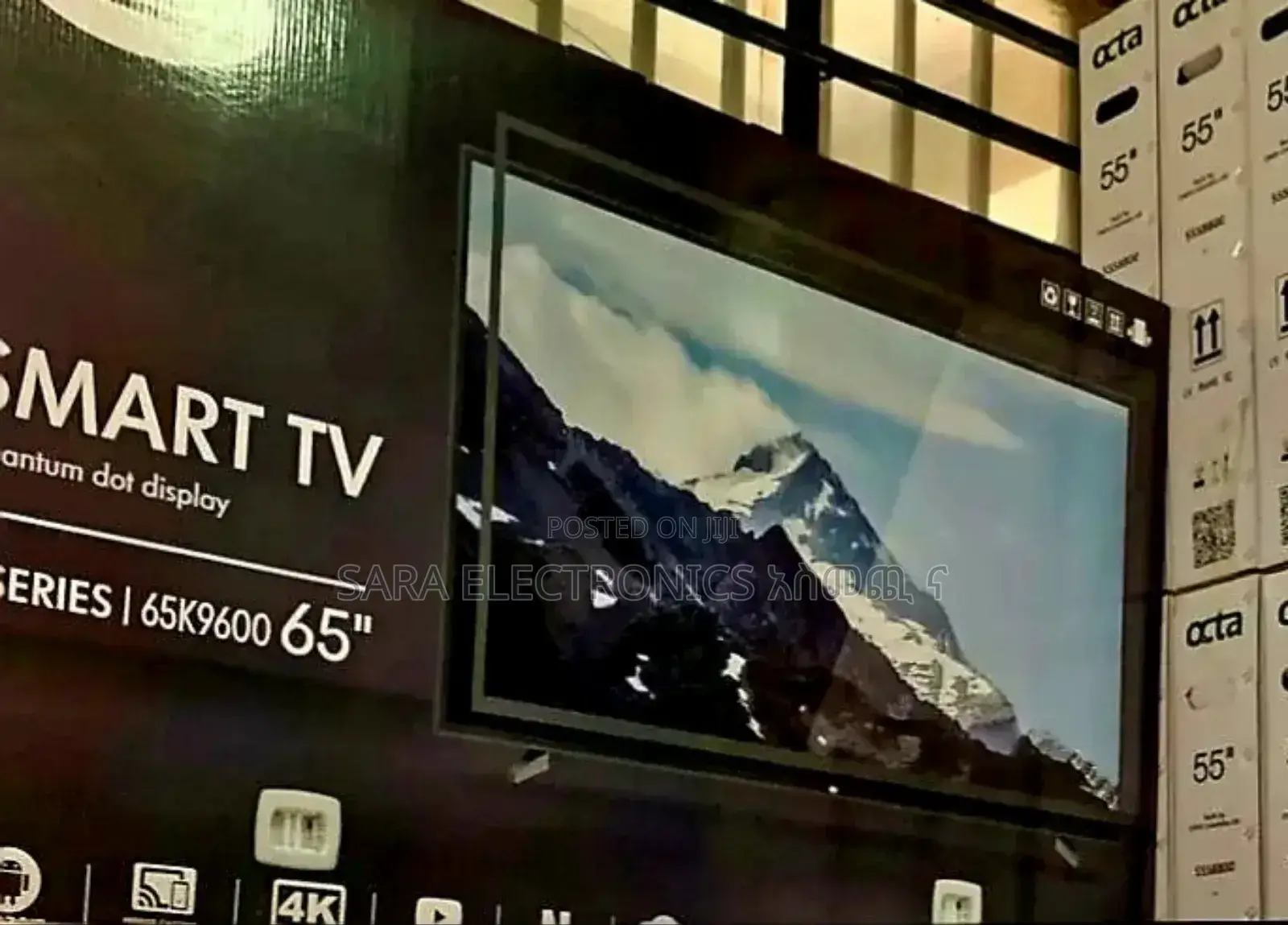 Gsda 65" Smart Tv New 2025 □●10year Warranty Free Delivery