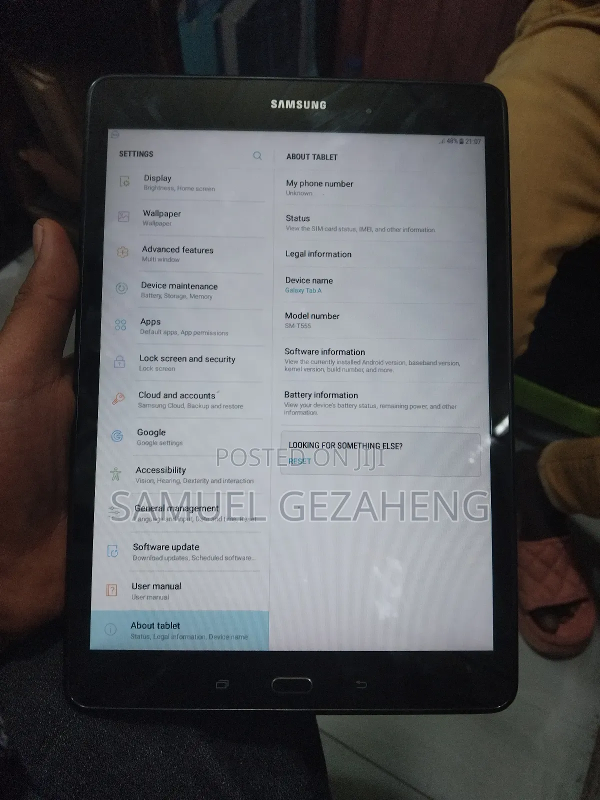 New Samsung Galaxy Tab A 10.1 (2019) 16 GB Black